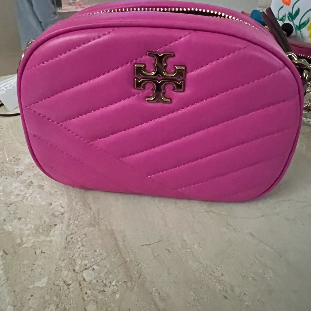Hot Pink Tory Burch Kira Cross body bag